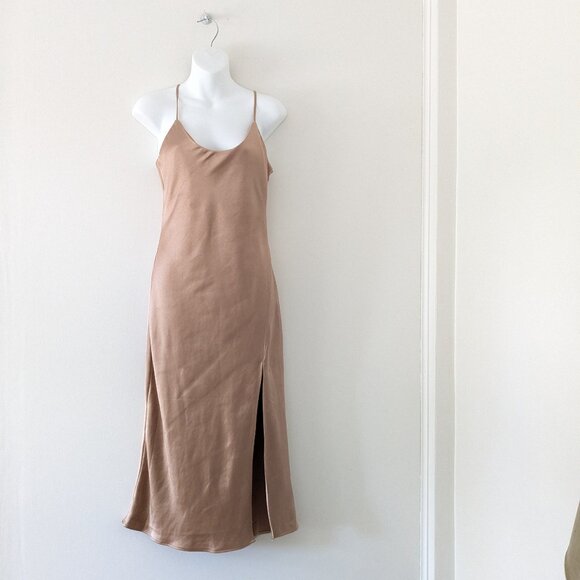 Dynamite Open Back Midi Slip Dress - Picture 3 of 6